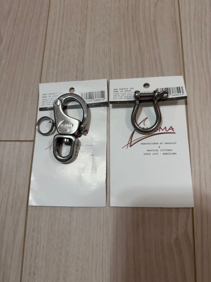 GLOMA NAUTICA カラビナ キーリング BEAMS