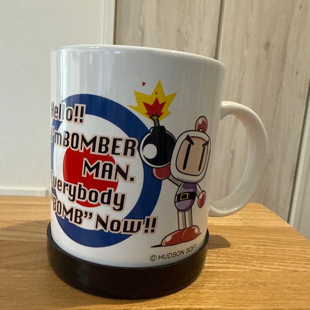 SFC ボンバーマン ミュージックマグカップ 非売品　レア　ハドソン