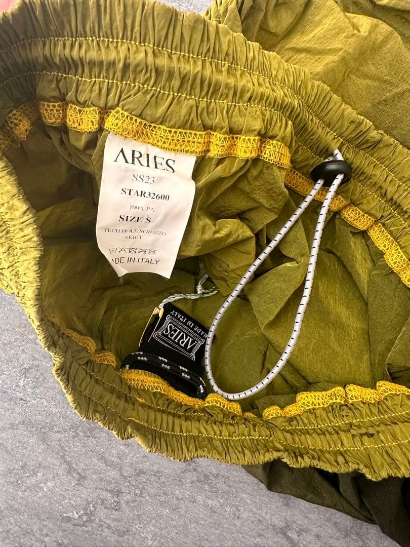 【新品•タグ付き】 Aries TECH HOLE SPRUZZO SKIRT