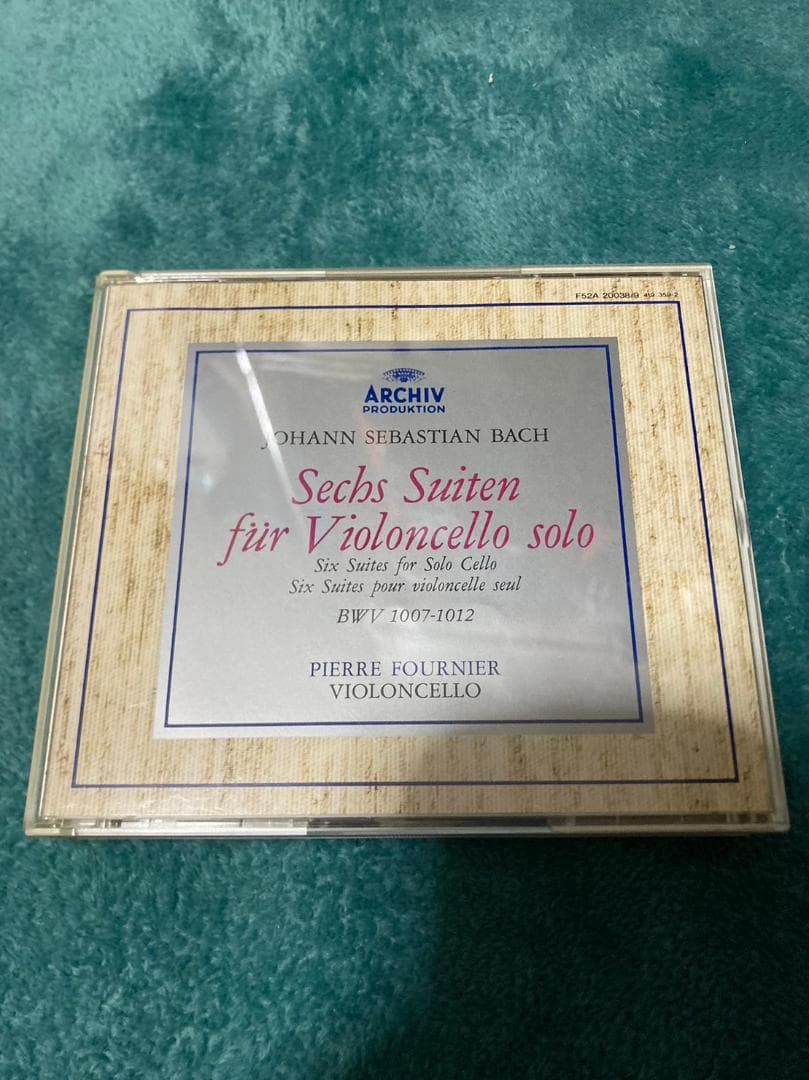 ピエール・フルニエ(チェロ) 他 / J・S・バッハ：無伴奏チェロ組曲(全曲)