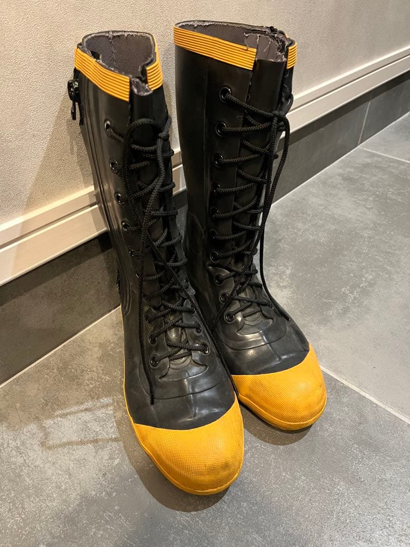 消防長靴　消防　靴　安全靴　防水靴　25.5cm