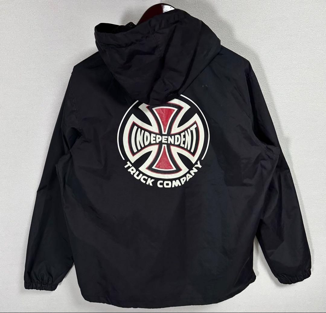 independent 00s ナイロンアノラックフーディー スケーター 西海岸
