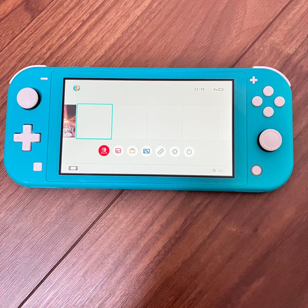 w*8様 Nintendo Switch Light 本体　ターコイズブルー