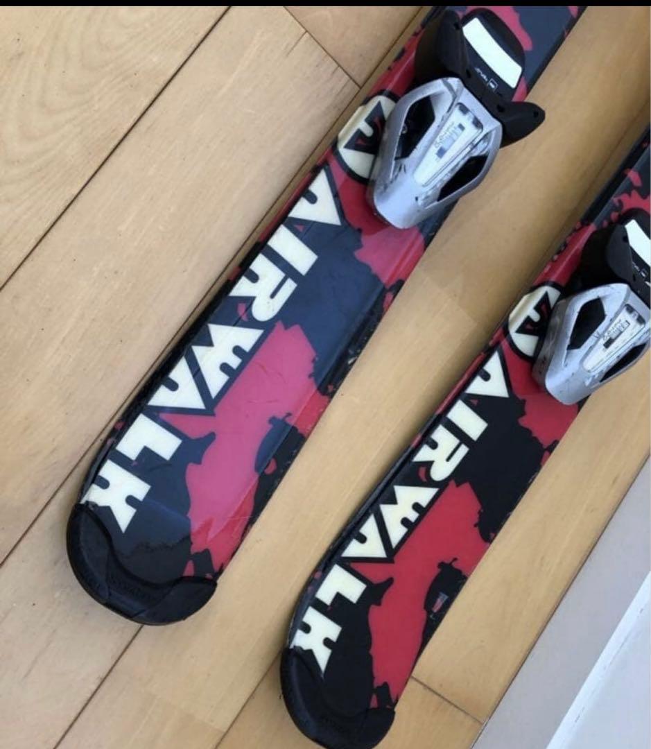 AIRWALK スキー板 99㎝ ビンディング付き　ショートスキー　ファンスキー