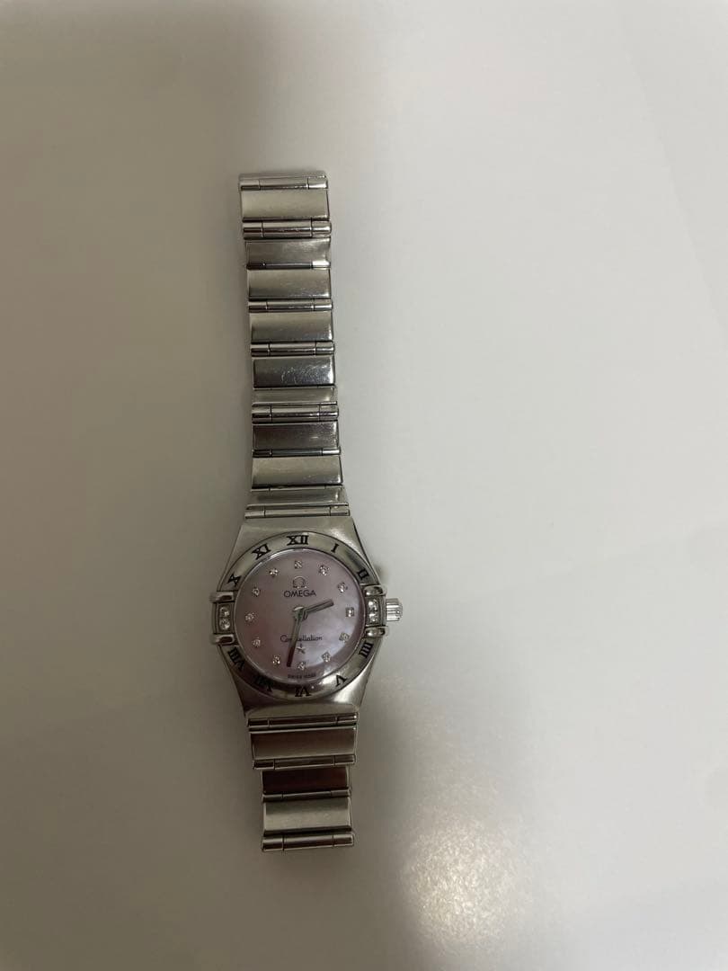 オメガ OMEGA コンステレーション ミニ マイチョイス サイドダイヤ 12p