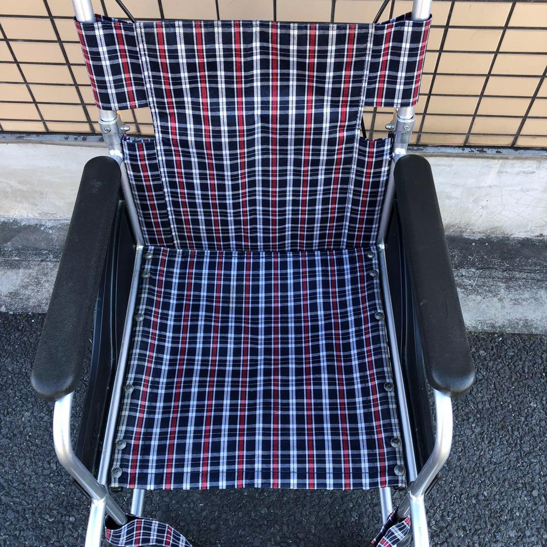 と30● NEO-2 NISSIN 介助式 車椅子 ノーパンクタイヤ