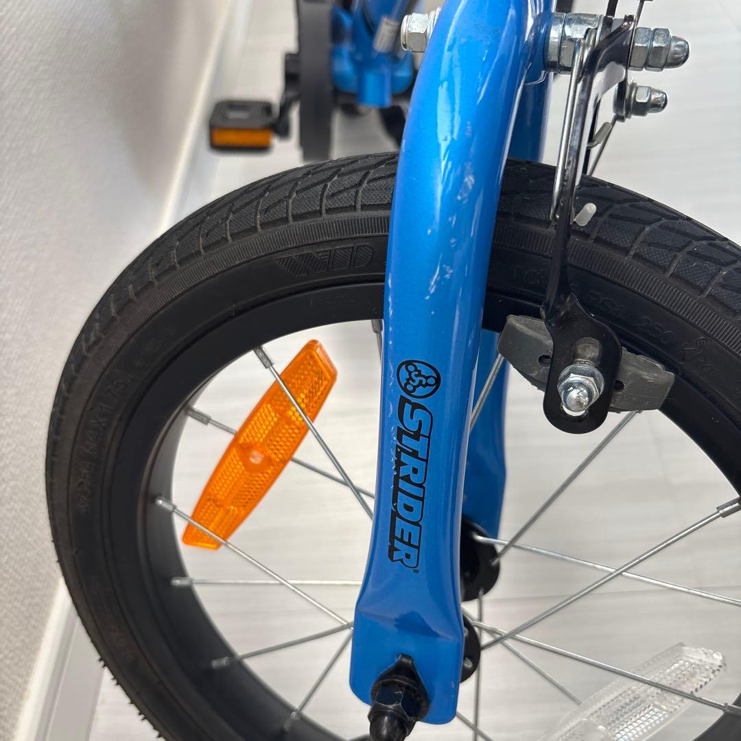 STRIDER 14X 子供用自転車 青　ストライダー