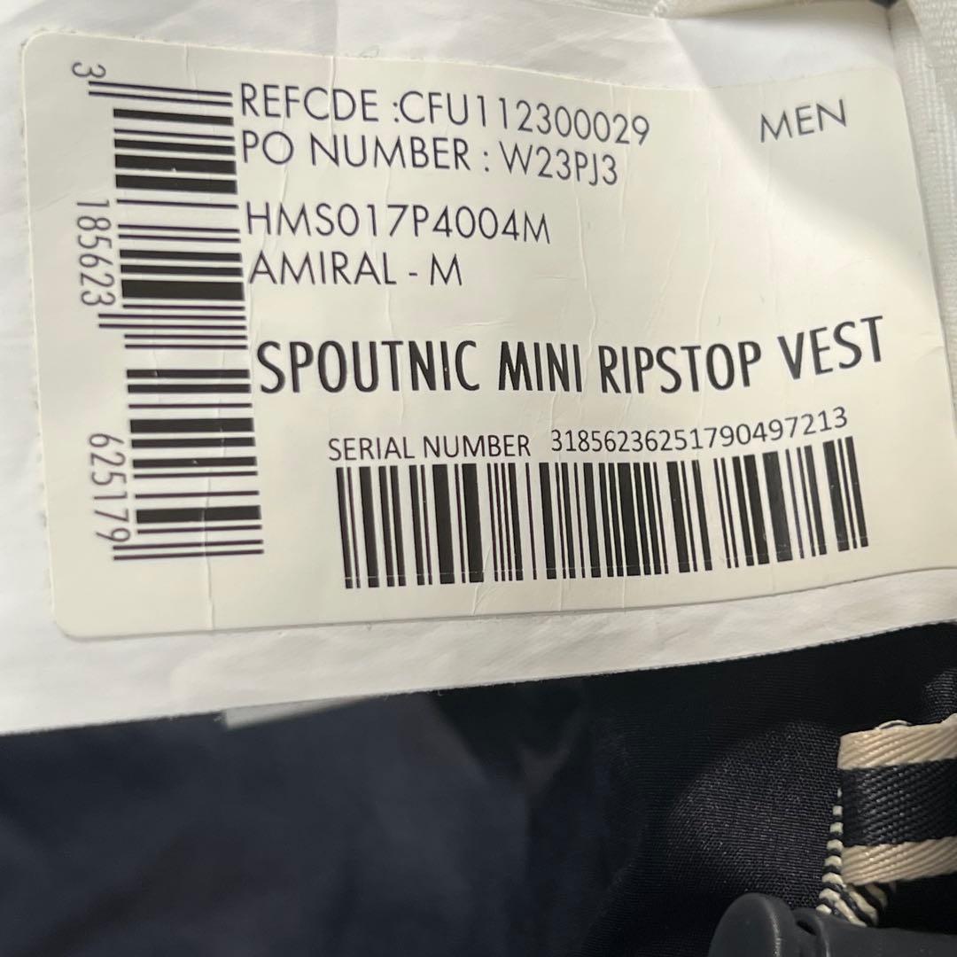 ピレネックス　SPOUTNIC MINI RIPSTOP VEST　ネイビー　M