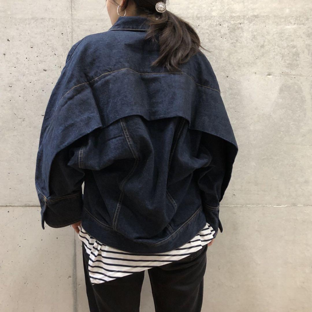 人気☆ナゴンスタンス オーバーサイズデニムジャケット 38 定価3.9万円