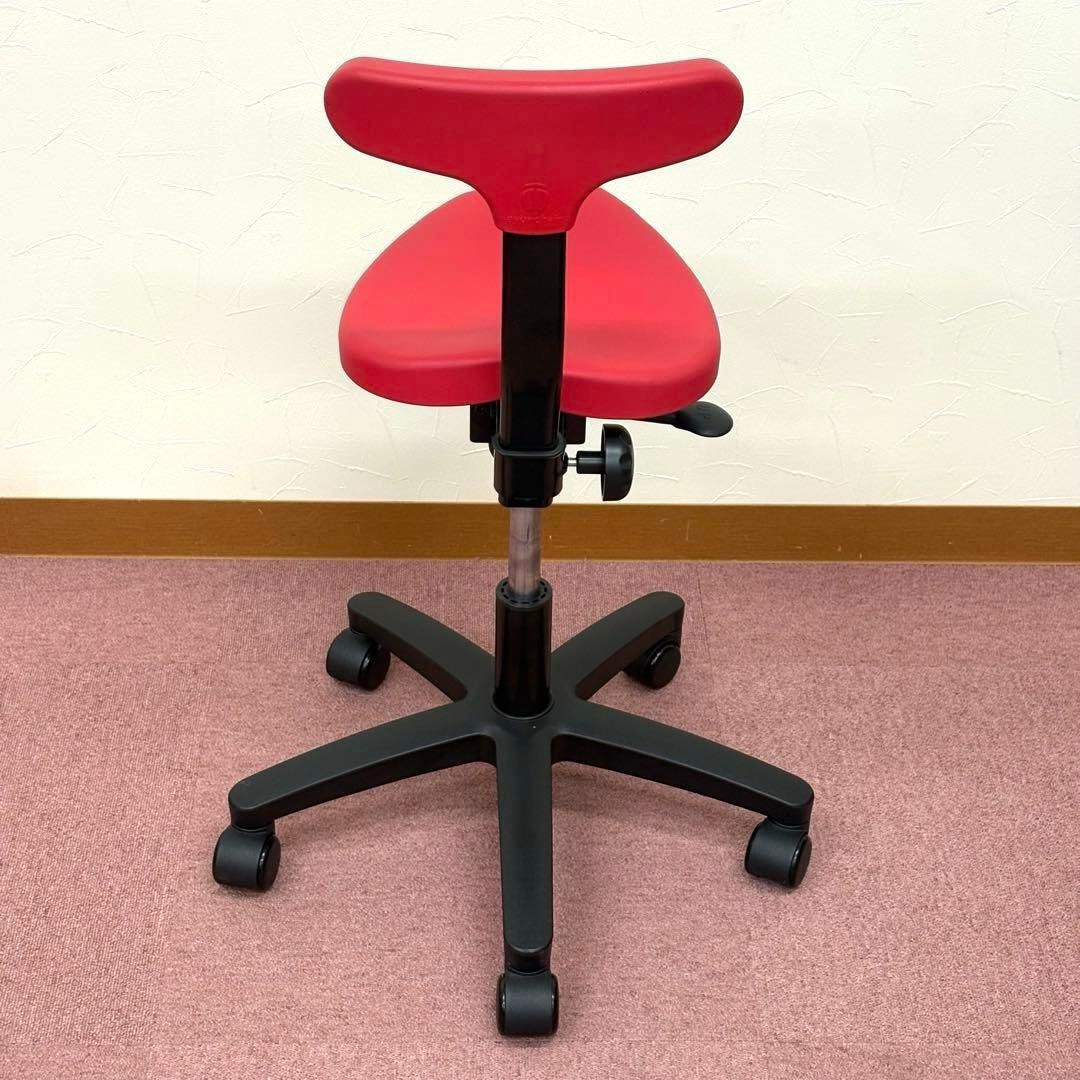 ayur chair アーユルチェア オクトパス 体圧分散マット付 レッド