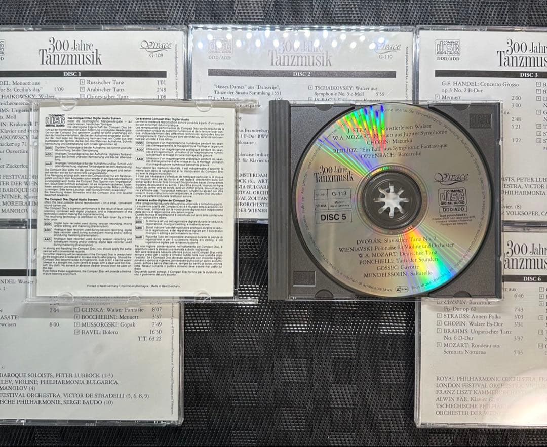 激レア　舞踏音楽　300年　CD 6枚　セット