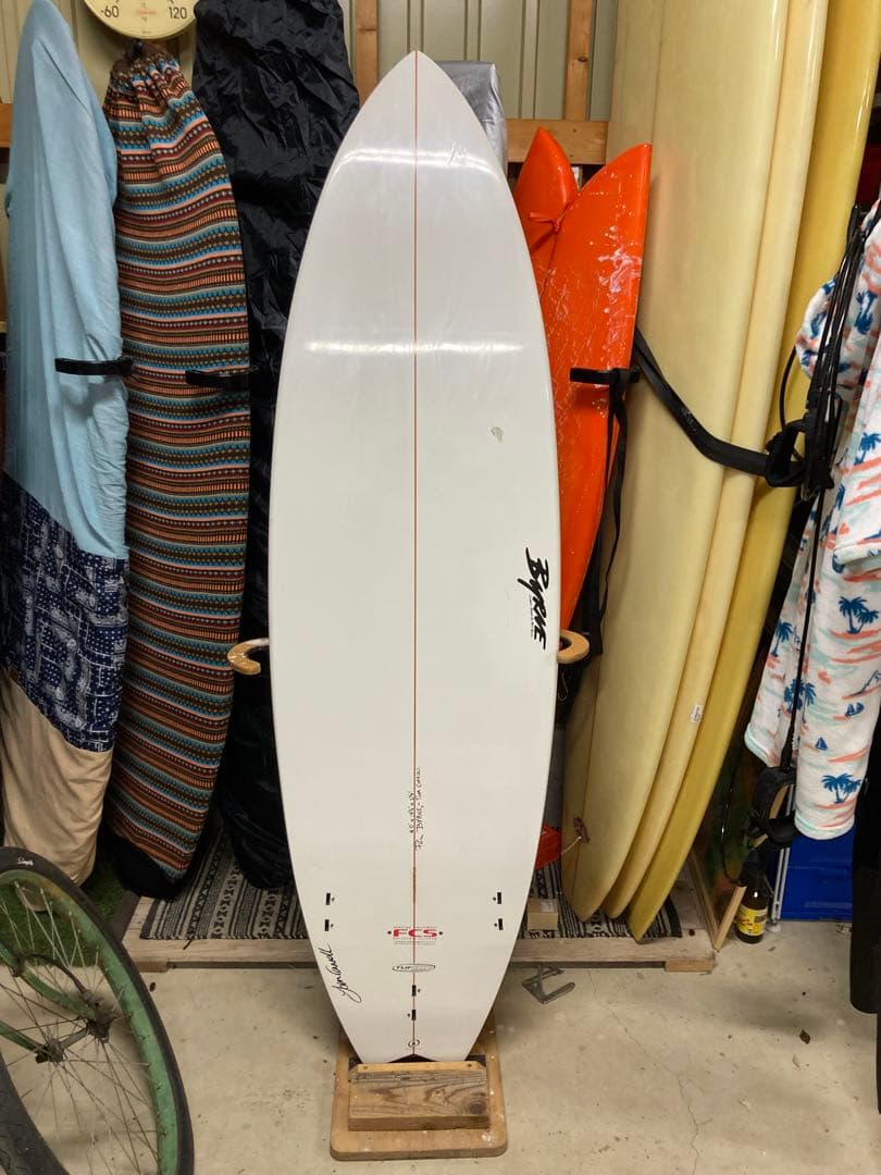 バーンサーフボード【6'0\"】フィッシュ　モールドボード　初心者、小波用セカンド