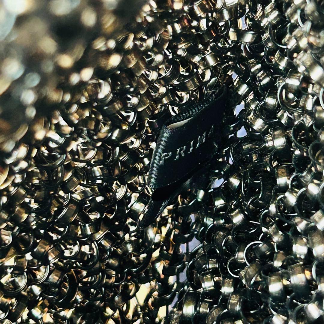 【正規品♡極美品】アンテプリマ ワイヤーバッグ ラウンド ブラック 大容量 袋付