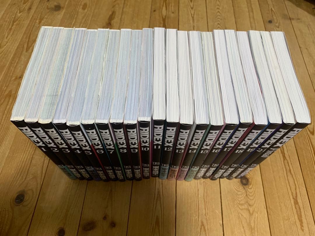 RIDEX 1-19.21.Final(20巻抜け)東本昌平