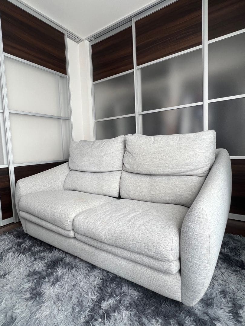 コロ【美品】ニトリ 2人用ソファ Nポケット A9H