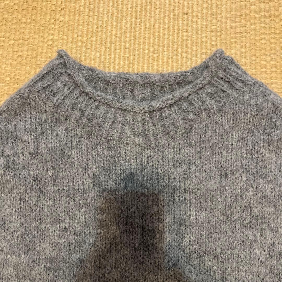かぐれ 　アルパカルーズベスト　 グレー