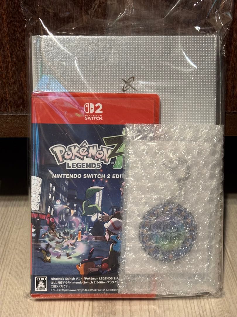ポケモン レジェンズ ZA（ポケセン特典アートブック、キーホルダー付き、未開封）