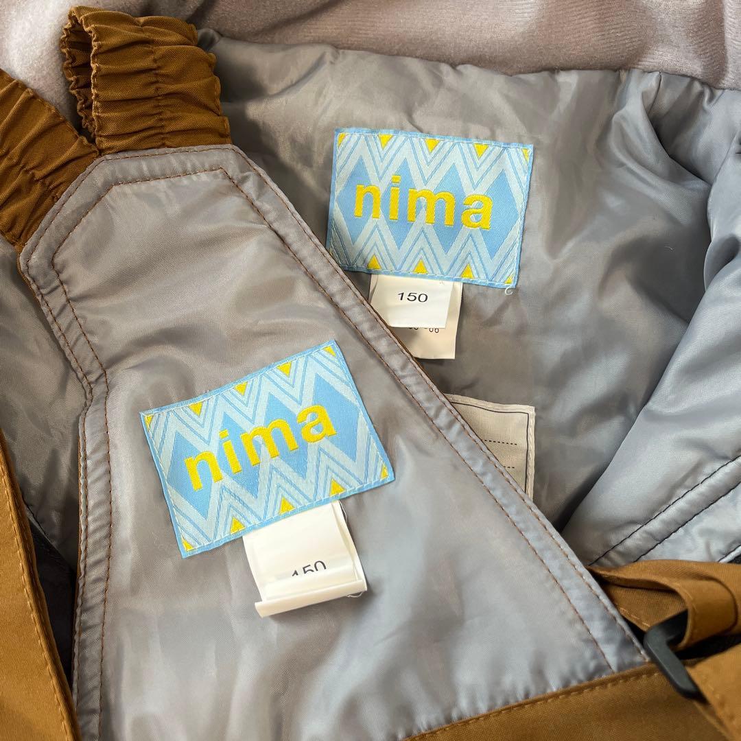nima スキーウエア 150 140 ウエア上下 スノボ男の子 ウエアセット