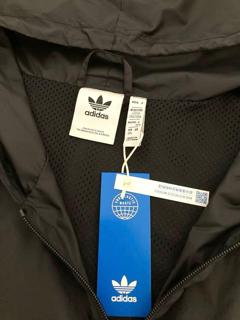 adidas アディダス ナイロンジャケット トレフォイル 2XO 新品未使用