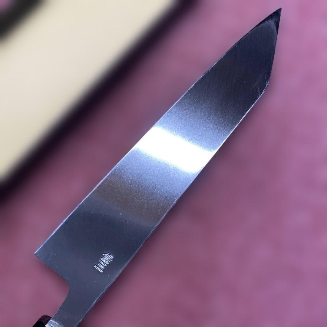 銀三　勘所切付型特製万能和包丁　210㎜ 7寸