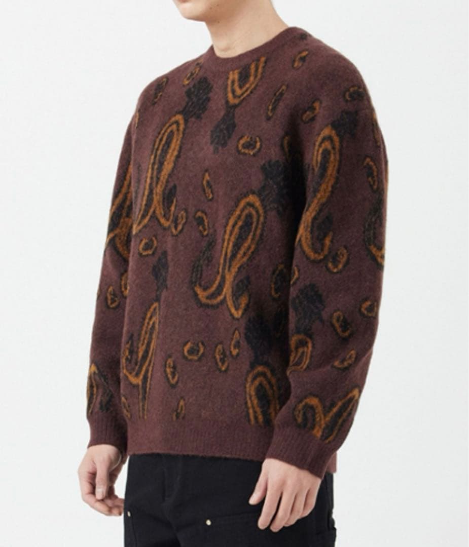 セ*ヌ様 カーハート WIP ペイズリー ニット スウェット