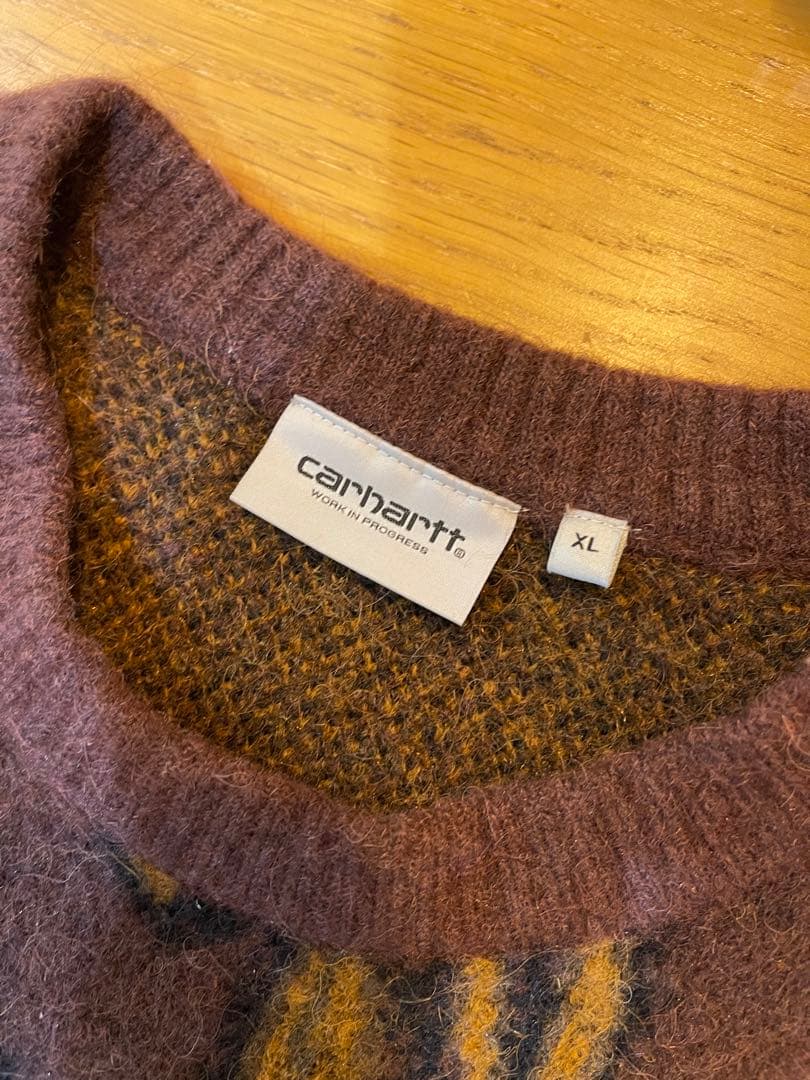 セ*ヌ様 カーハート WIP ペイズリー ニット スウェット