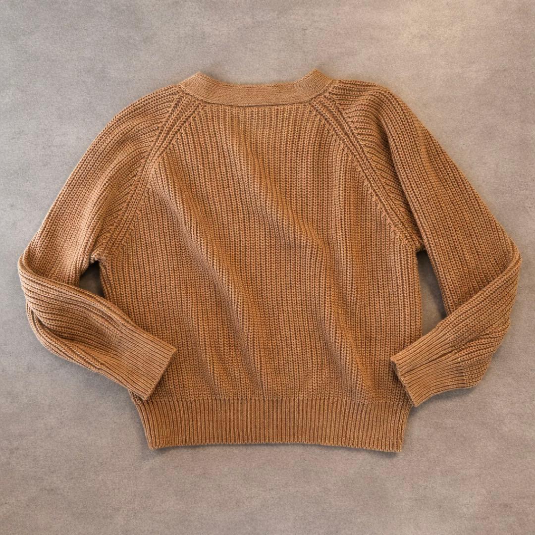 【seed and soil】 Organic cotton cardigan