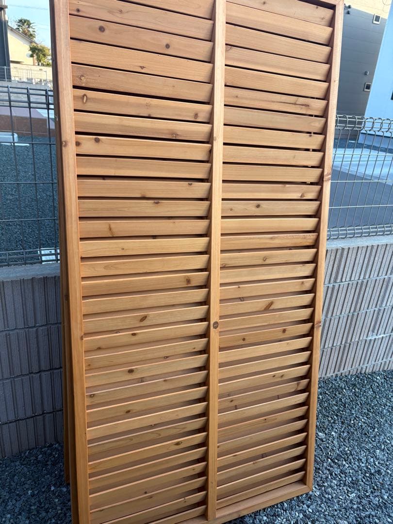 【中古品】ラティス フェンス 90cm×180cm×6枚セット 直接お引き取り