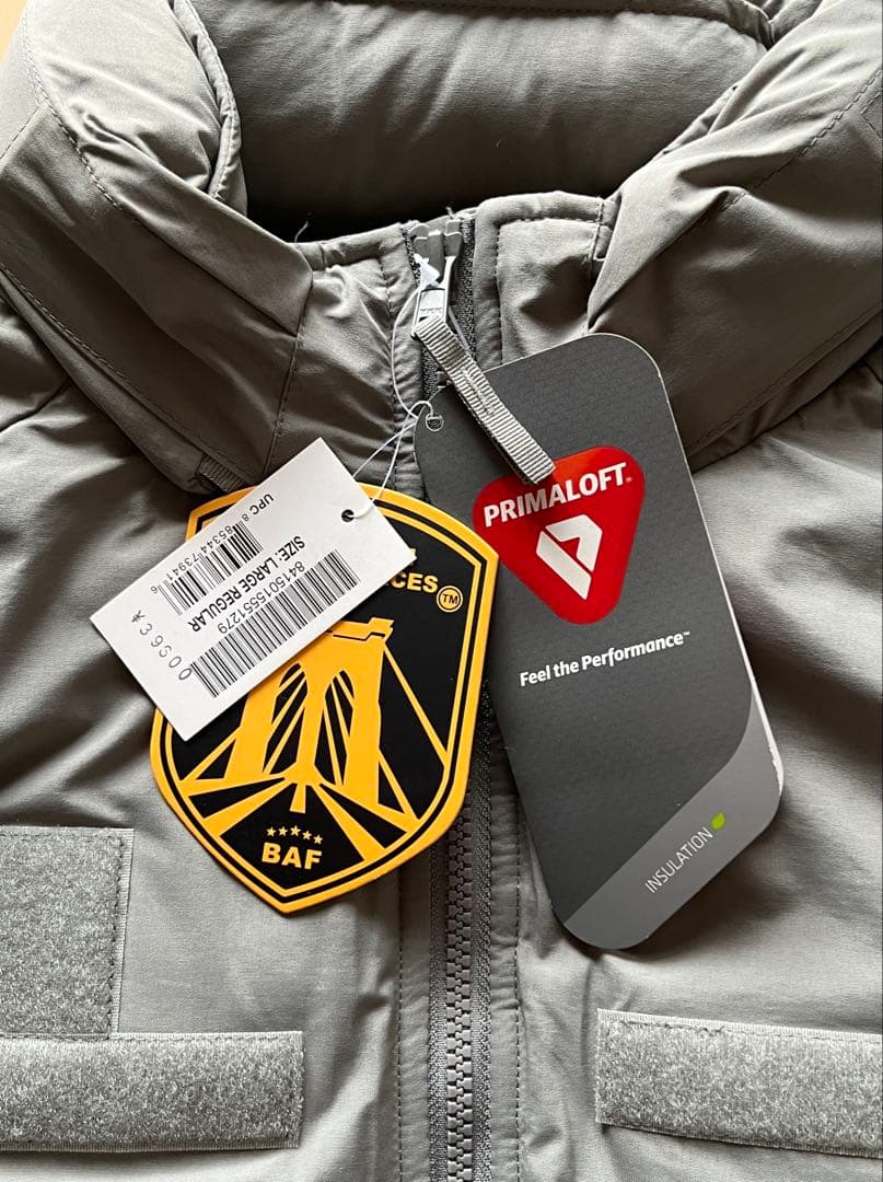 新品 BAF ECWCS GEN3 LEVEL7 プリマロフトジャケット L-R