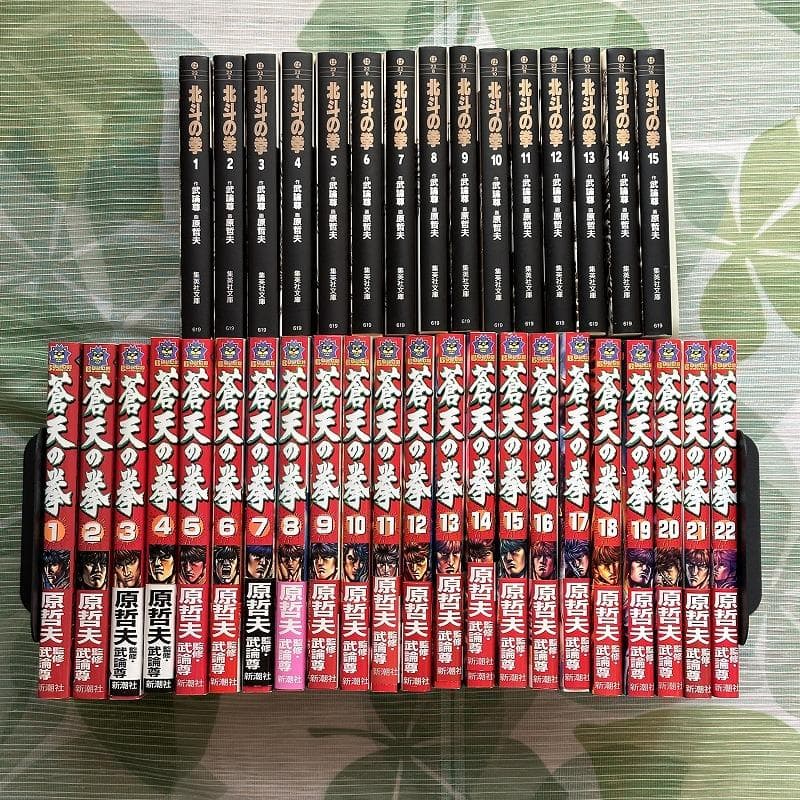 原哲夫 北斗の拳 文庫全15巻 蒼天の拳 全22巻