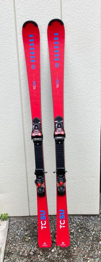 OGASAKA TC-SU 165スキー板 ビンディング付