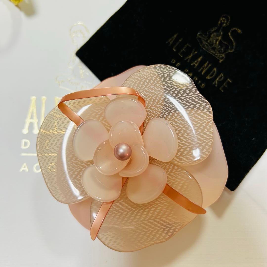 アレクサンドルドゥパリ カメリア　バレッタ