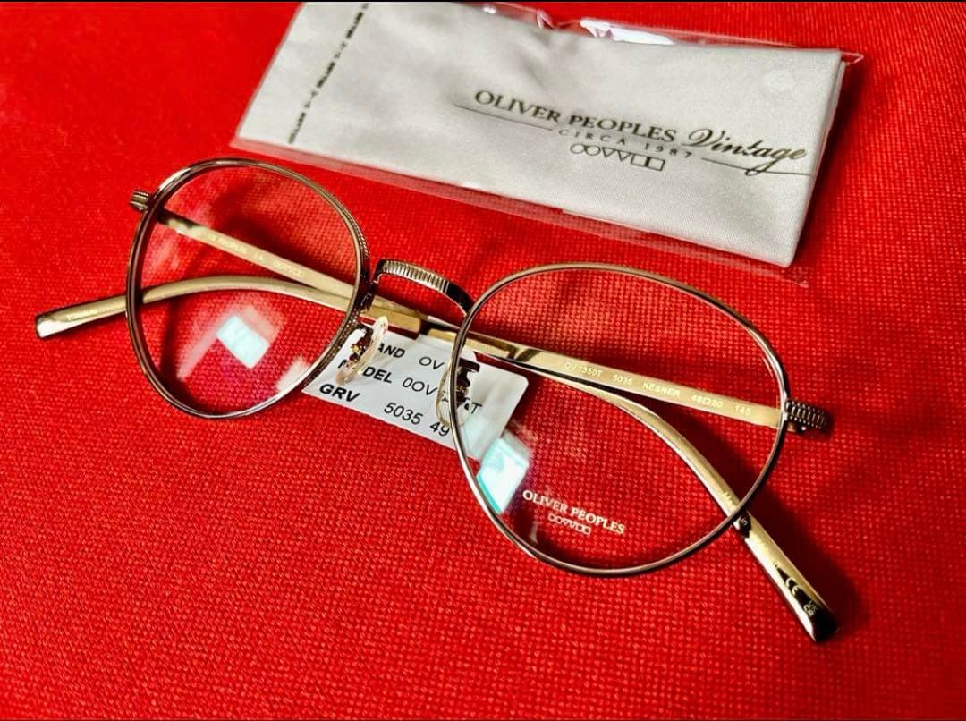 OLIVER PEOPLES OV 1350T ゴールド　オリバーピープルズ