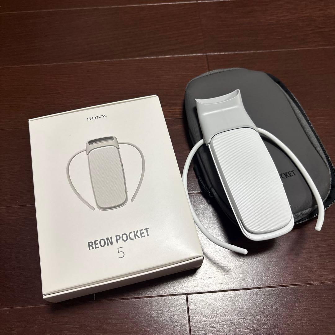 SONY REON POCKET 5 ウェアラブル冷却デバイス