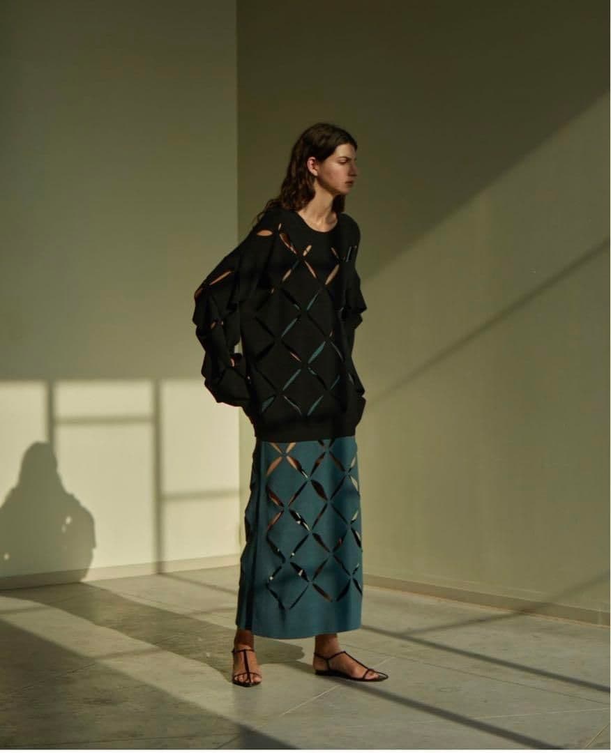 IRENE 22SS Diamond Slit Knit ダイヤモンド ニット