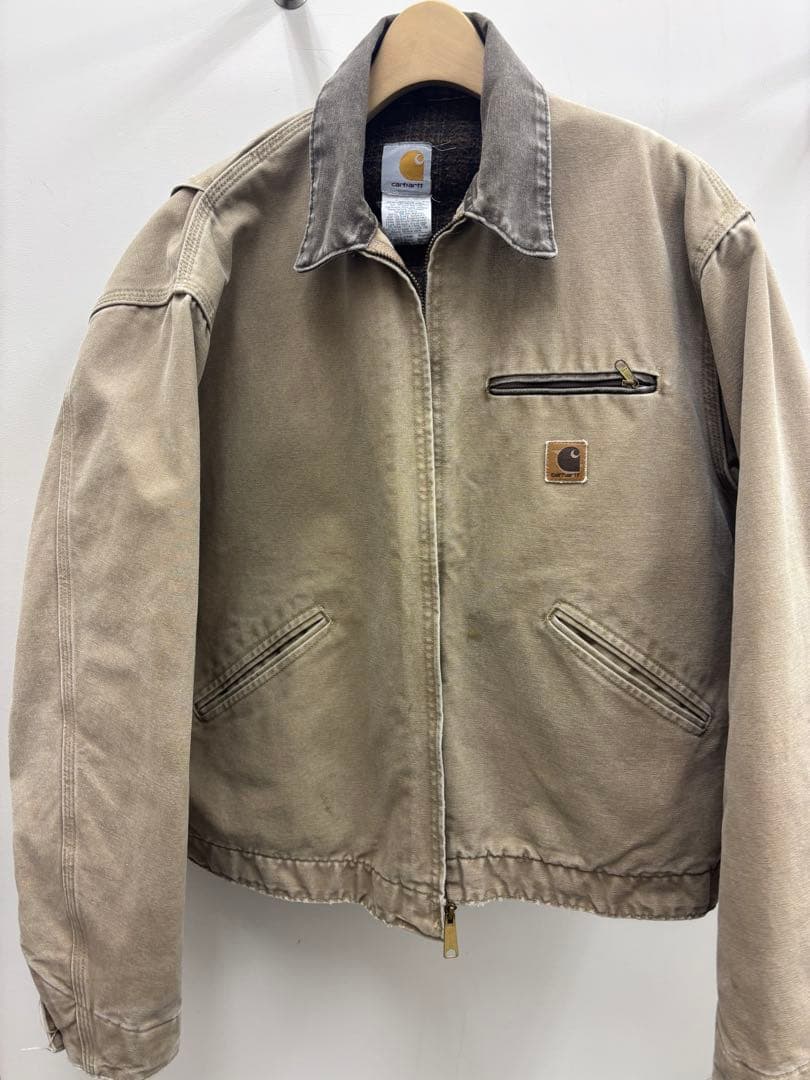 カーハート　デトロイトジャケット　ベージュ