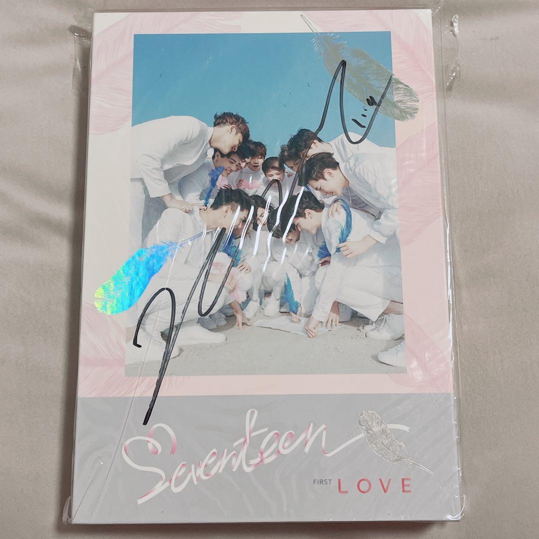 SEVENTEEN ジョンハン サイン入りCD LOVE&LETTER