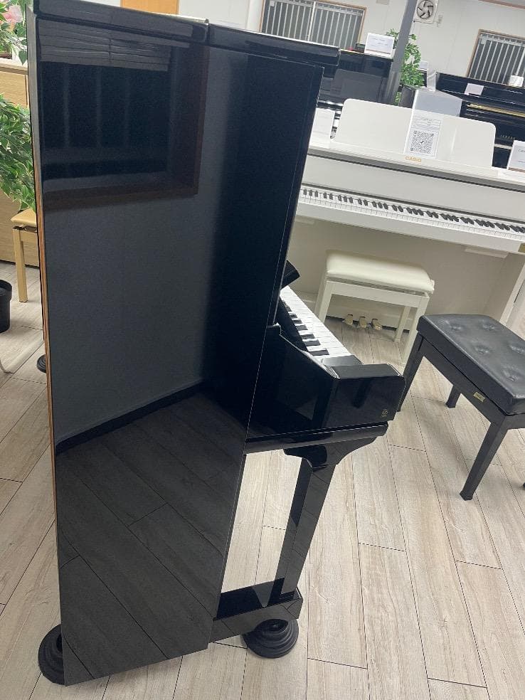 ★78265【アップライトピアノ】YAMAHA　YU30　ソフトランディング搭載