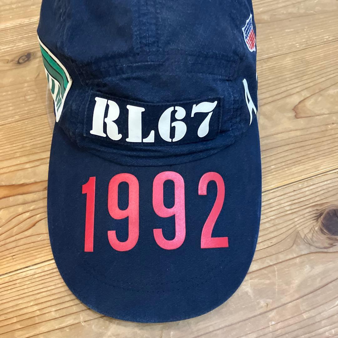 POLO 1992 stadium long bill cap L/XL 中古