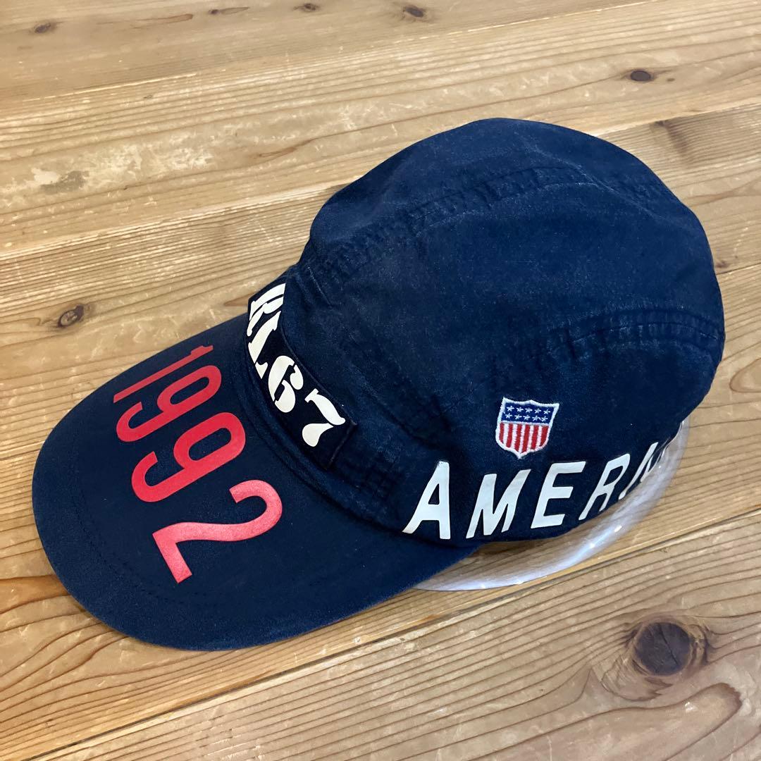 POLO 1992 stadium long bill cap L/XL 中古