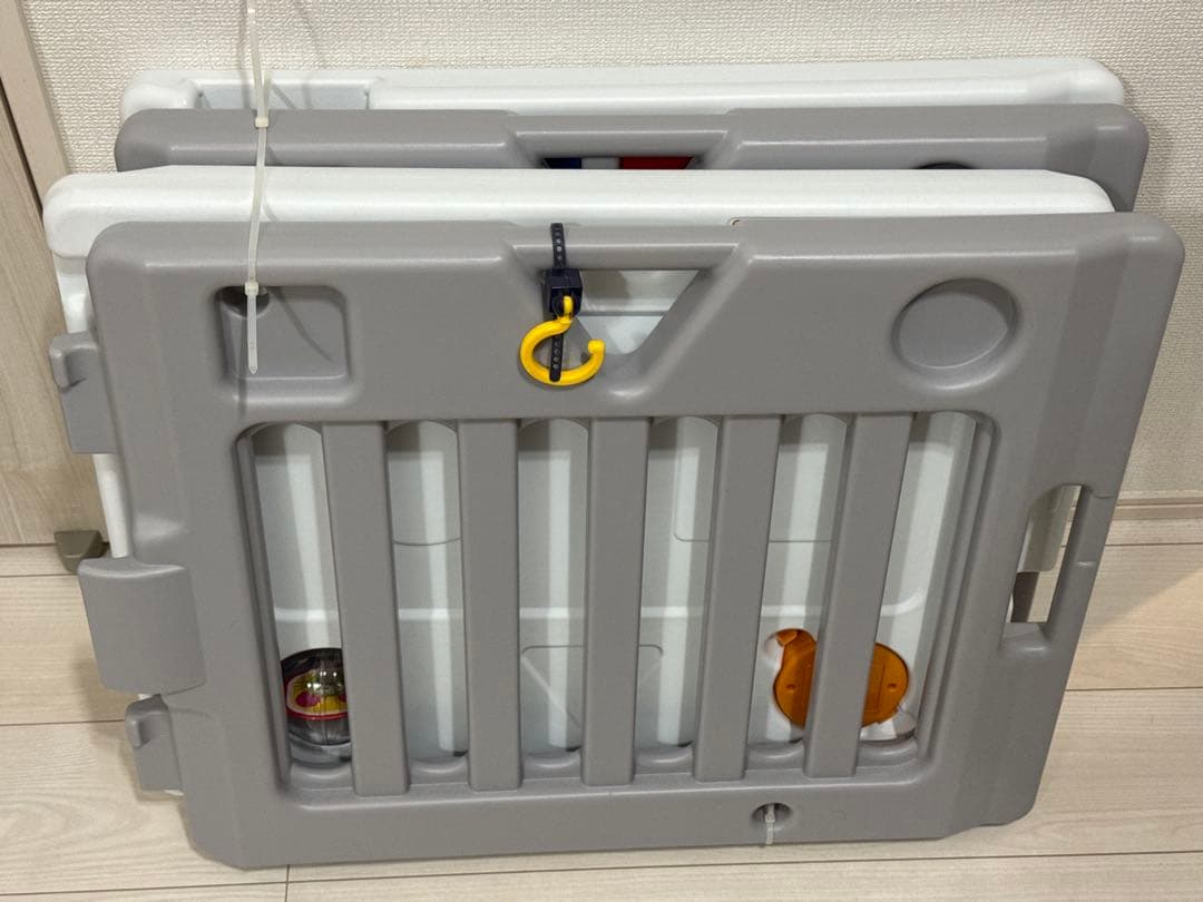 超美品　日本育児 ベビーサークル ミュージカルキッズランドDXⅡ 8枚