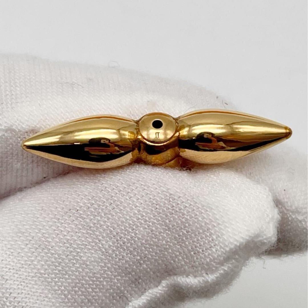 ルイヴィトン ピアス ルイゼット メタル ゴールド 片方のみ　IT刻印