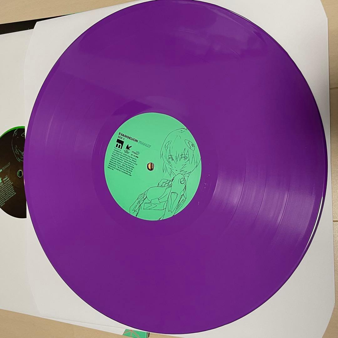 初号機カラー アナログ 2LP レコード エヴァンゲリオン