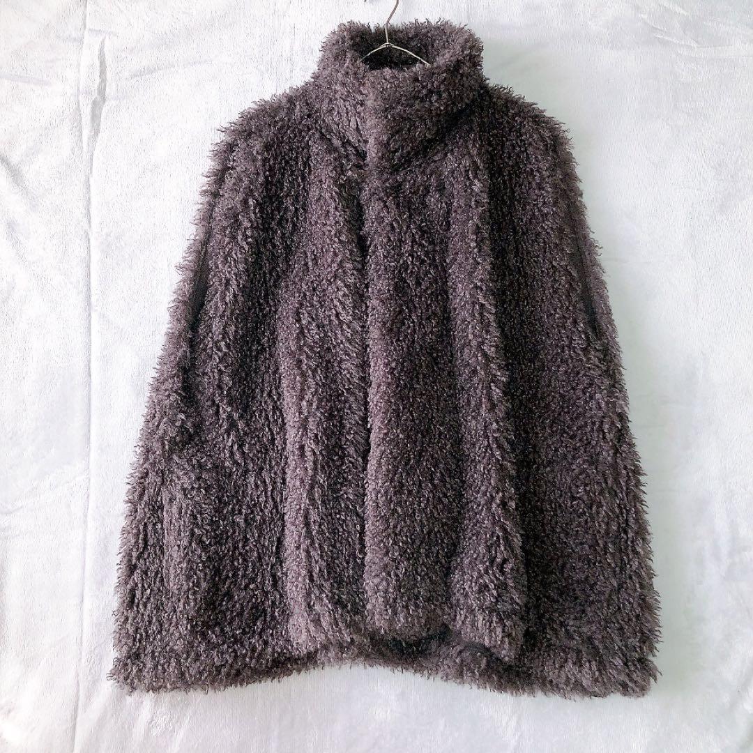 コグザビッグスモーク KRISTEN VEST ファーベスト グレー NOBLE