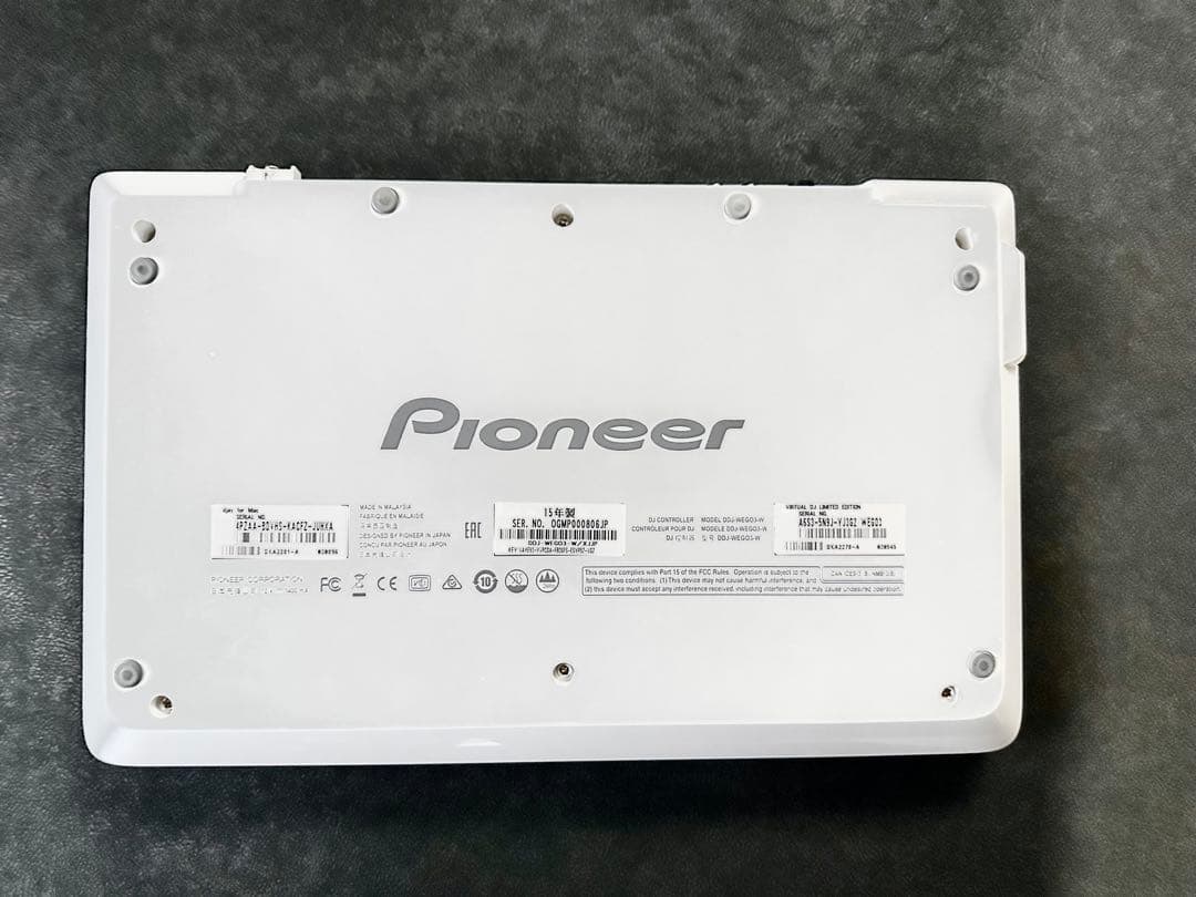 PIONEER　DDJ-WEGO3-W 希少ホワイト