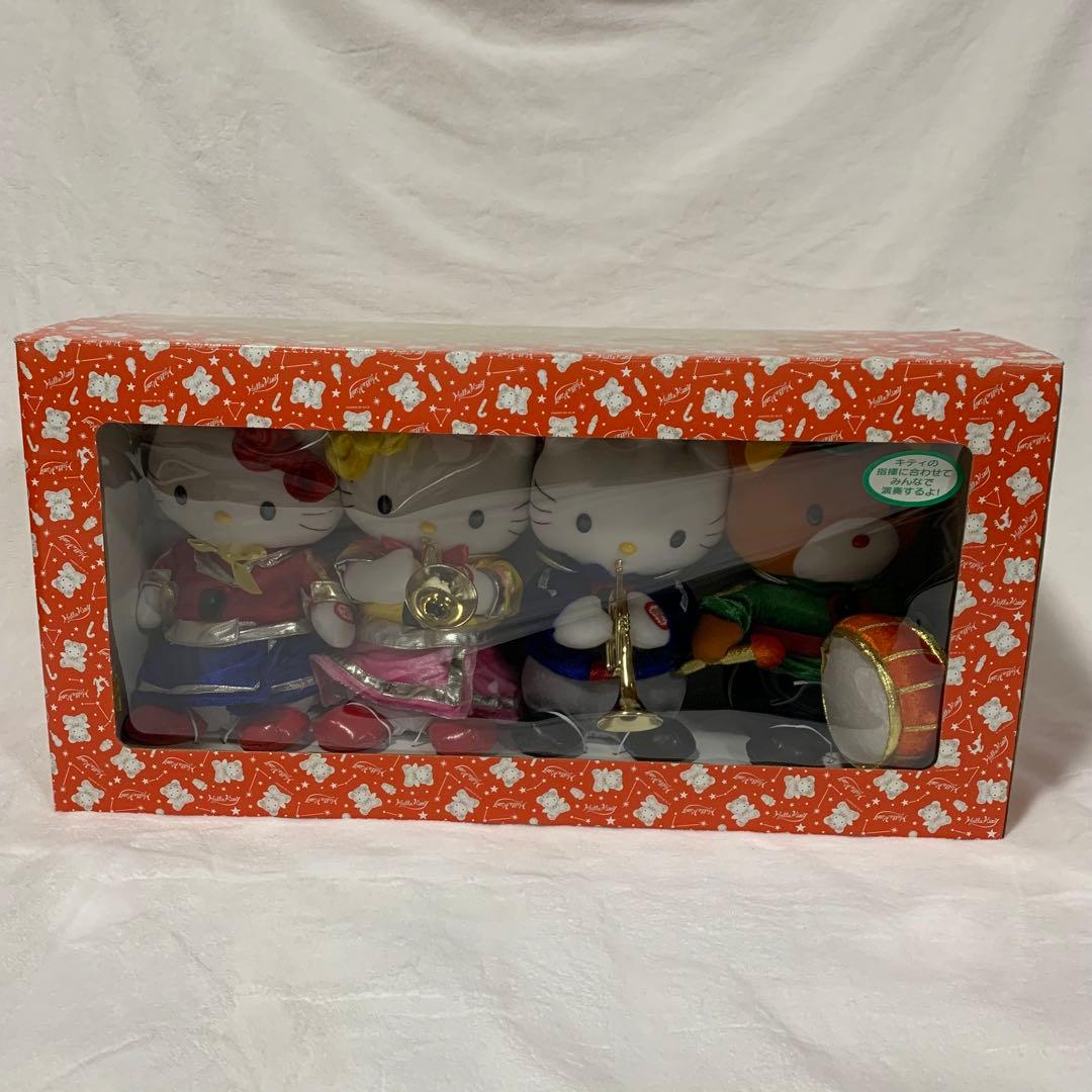 【動作確認済　2002年製】サンリオ　ハローキティマーチングドール4Pセット