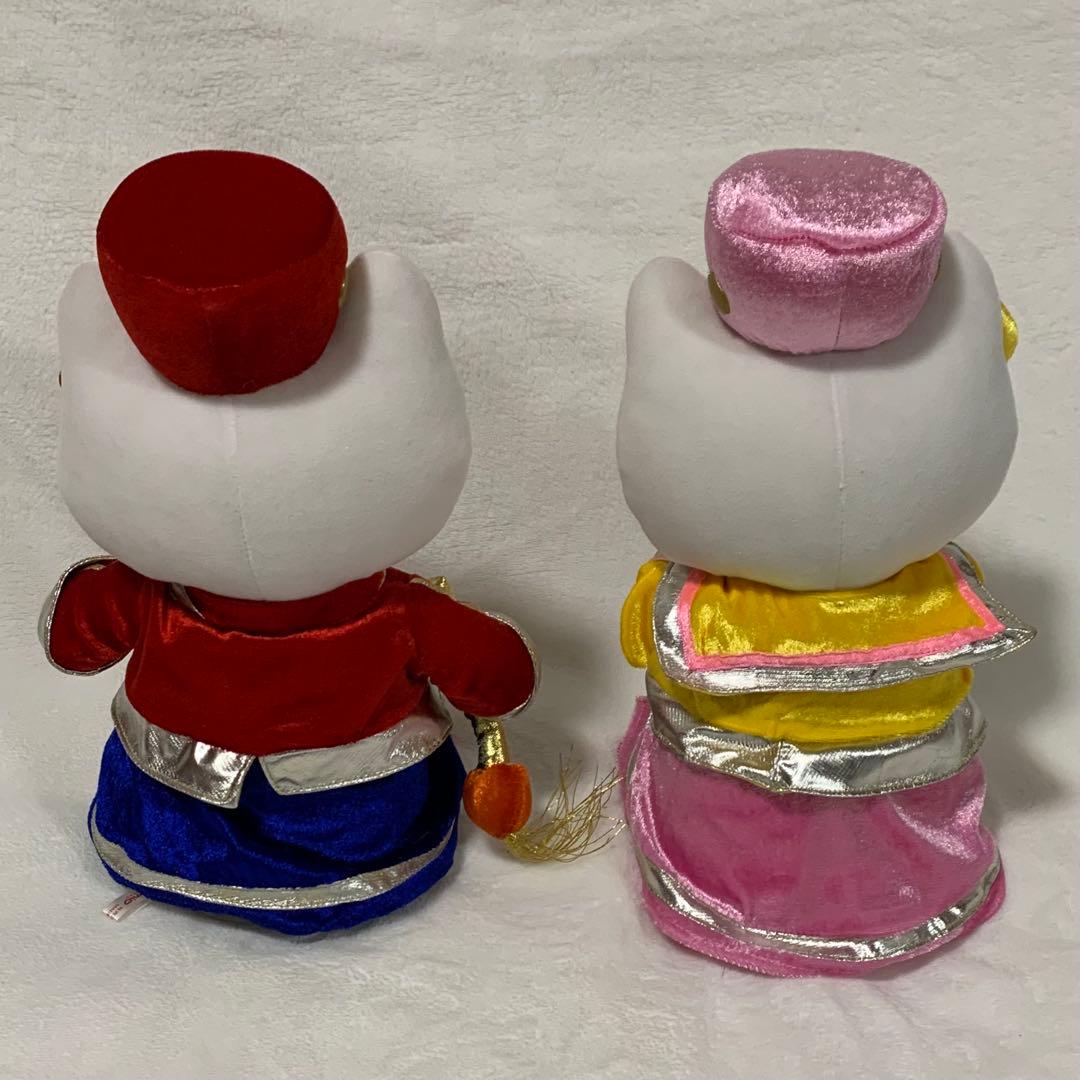 【動作確認済　2002年製】サンリオ　ハローキティマーチングドール4Pセット