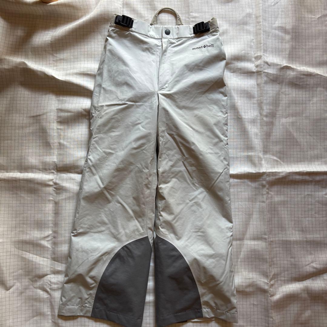 モンベル パウダーステップジャケット ＆ アルパインパンツ 130