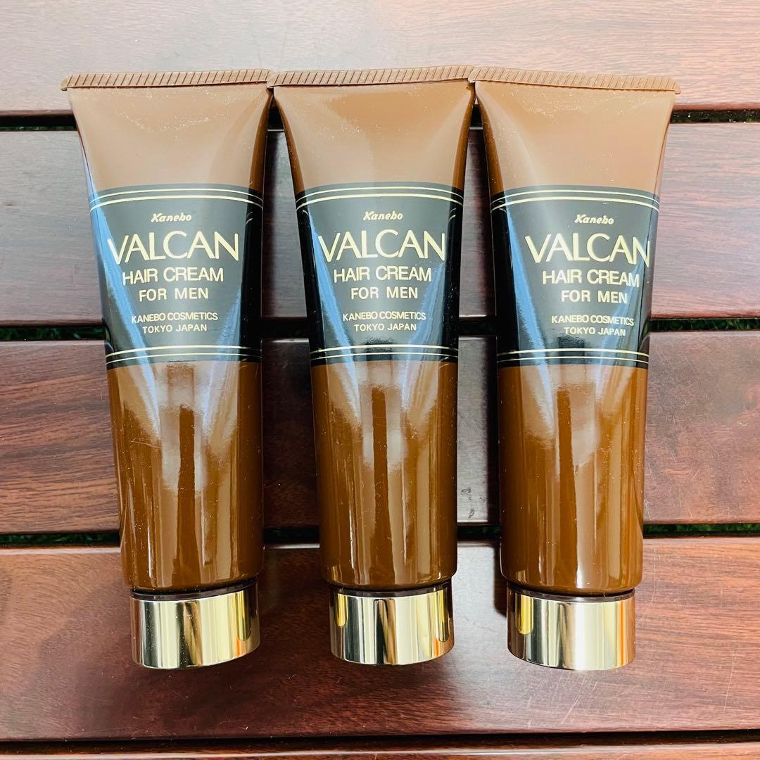 新品未使用 バルカン ヘアークリーム ３本セット 廃盤商品 VALCAN