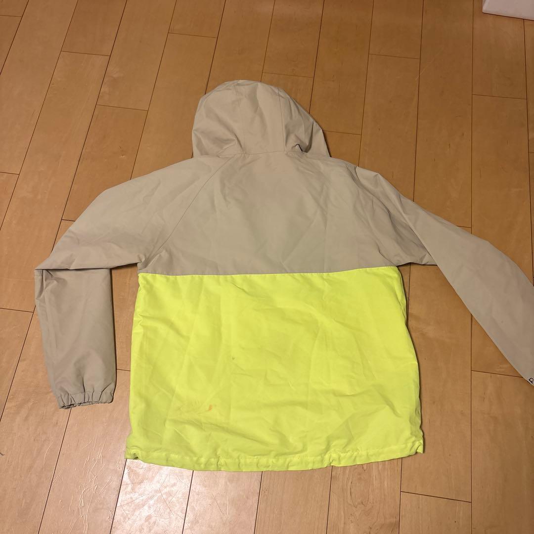 HRSFTHRS スノーボードウェア XL ベージュ/イエロ- 上下セット